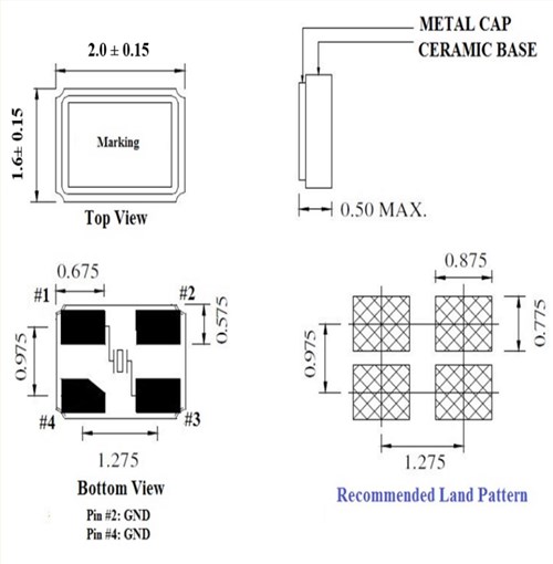 ABM11W-16.0000MHZ-7-D1X-T3,2016mm,Abracon可穿戴設備晶振