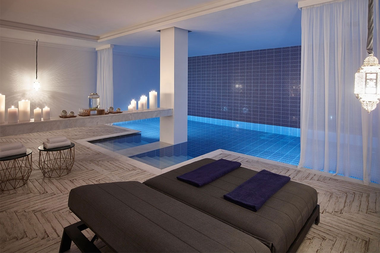 最大化利用空間、布局和設計完美的酒店水療中心第一印象