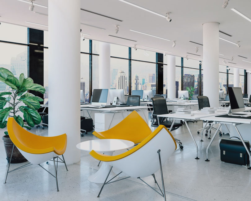 科技初創公司的辦公室室內設計