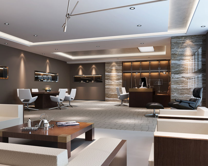 豪華現代辦公室室內設計趨勢