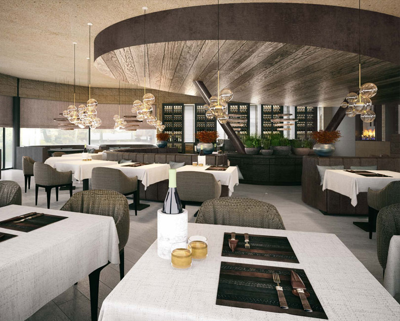 增強(qiáng)高端高爾夫俱樂(lè)部體驗(yàn)的室內(nèi)設(shè)計(jì)