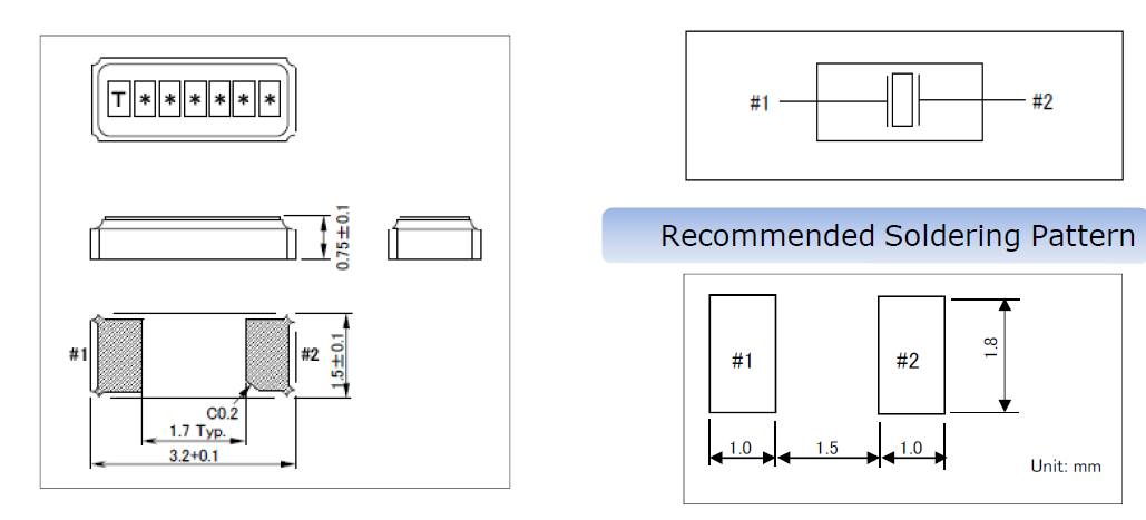 SC-32A晶振,京瓷進口晶振,小體積3215晶振