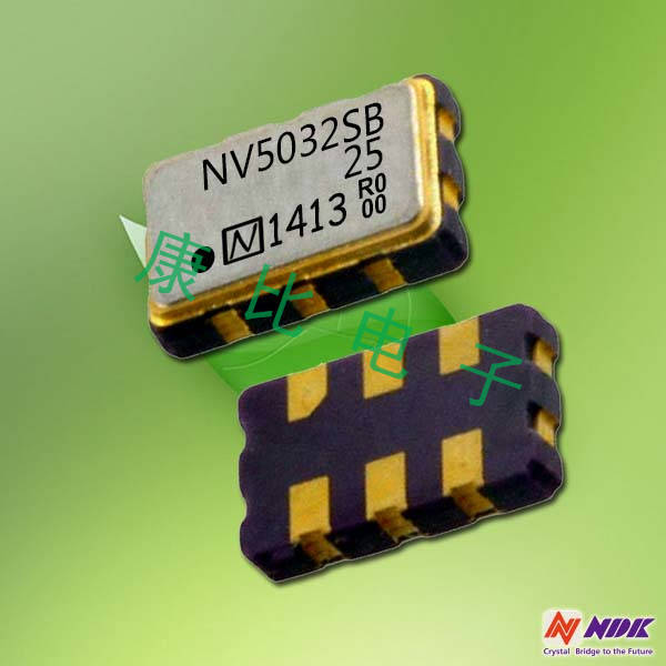 LVPECL輸出低電壓晶振,NV5032SC-122.880000MHz-NSC5262A,NDK壓控晶體振蕩器