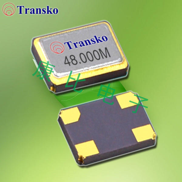 Transko無源晶體,CS32H-F5020HM-16-48.000M-TR,CS32H,3225mm,48MHZ